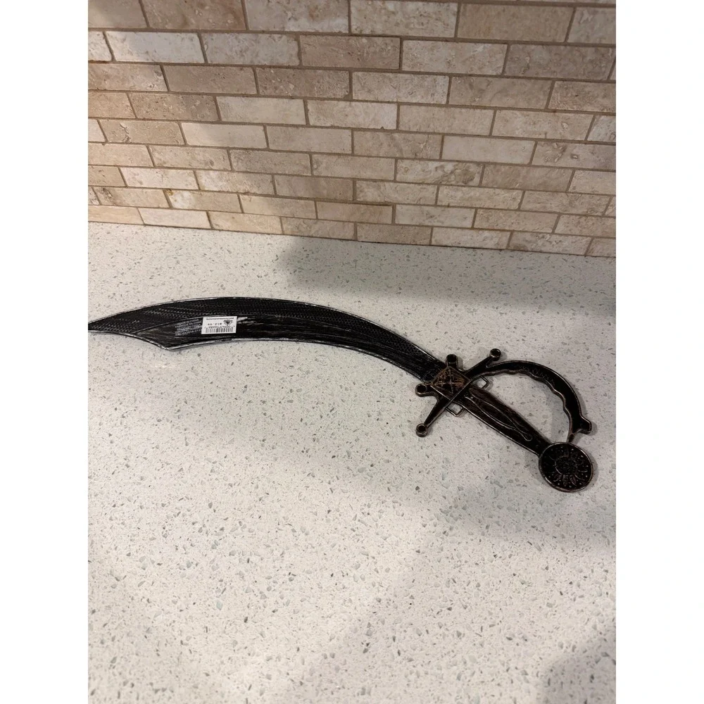 Pirate Cutlass Sword Costume Accessory 19 Inch Plastic Halloween Toy